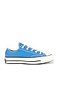view 1 of 6 CHUCK 70 스니커즈 in University Blue, Egret, & Black