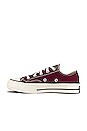 view 5 of 6 Chuck 70 Sneaker in Deep Bordeaux, Egret, & Black
