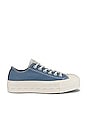 view 1 of 6 Chuck Taylor All Star Lift Crafted Canvas Platform Sneaker in Indigo Oxide & Light Silver