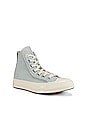view 2 of 6 SNEAKERS CHUCK 70 in Light Silver & Vachetta Beige