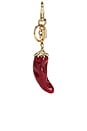 view 1 of 4 MINI SAC BRELOQUE CHILI PEPPER in Red
