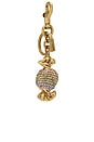 view 1 of 6 MINI SAC BRELOQUE METAL BAG CHARM in Multi