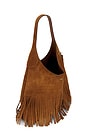 view 4 of 4 Fringe Brooklyn 39 Shoulder Bag in Warm Brown