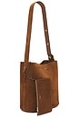 view 3 of 4 Bleeker Bucket Bag in Warm Brown