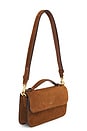 view 3 of 5 Elora Top Handle Crossbody Bag in Warm Brown