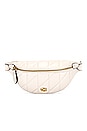 view 1 of 5 Quilted Pillow Leather Essential Belt Bag in Chalk