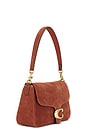view 3 of 5 Suede Soft Tabby Shoulder Bag in Clay