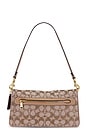 view 2 of 5 Crystal Signature Soft Tabby 26 Shoulder Bag in Mushroom