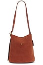 view 2 of 4 Suede Bleecker Bucket Bag in Clay