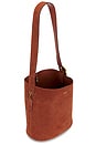 view 4 of 4 Suede Bleecker Bucket Bag in Clay