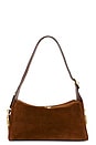 view 2 of 5 The Coach Originals Suede Turnlock Haversack Bag in Warm Brown