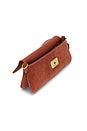 view 5 of 5 SAC PORTÉ ÉPAULE SUEDE JET in Clay