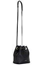 view 3 of 4 Jade Drawstring Bag in Black