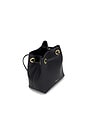 view 4 of 4 Jade Drawstring Bag in Black