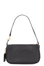 view 2 of 4 Natural Grain Leather Plaza Bag in Black