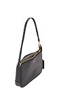 view 4 of 4 Natural Grain Leather Plaza Bag in Black