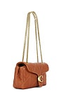 view 3 of 5 SAC PORTÉ ÉPAULE SOFT QUILTED TABBY SHOULDER BAG 26 in Amber Brown