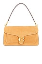 view 1 of 4 Suede Tabby 36 Clutch in Caramel