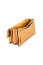 view 4 of 4 Suede Tabby 36 Clutch in Caramel