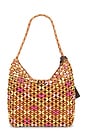 view 2 of 4 Wooden Beaded Brooklyn Shoulder Bag 28 in Maple