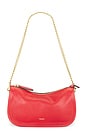 view 2 of 5 SAC PORTÉ ÉPAULE NATURAL GRAIN LEATHER WAVERLY in Scarlet