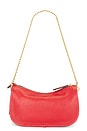 view 4 of 5 SAC PORTÉ ÉPAULE NATURAL GRAIN LEATHER WAVERLY in Scarlet
