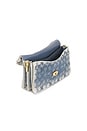view 5 of 5 Soft Crystal Signature Denim Tabby Bag 26 in Denim