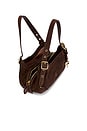 view 4 of 4 BOLSO HOMBRO SUEDE DRIFTER SHOULDER BAG in Dark Chocolate