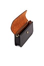 view 5 of 6 Refined Calf Leather New York Elora Top Handle Crossbody Bag in Black
