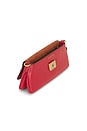 view 5 of 5 Refined Calf Leather Jet Shoulder Bag in Poppy