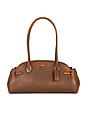 view 1 of 4 SAC CABAS LOVED LEATHER EMPIRE CARRYALL BAG 34 in Brown