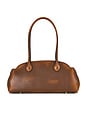 view 2 of 4 SAC CABAS LOVED LEATHER EMPIRE CARRYALL BAG 34 in Brown