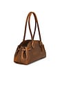 view 4 of 4 SAC CABAS LOVED LEATHER EMPIRE CARRYALL BAG 34 in Brown