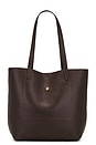 view 2 of 4 Natural Grain Leather Manhattan Tote in Maple