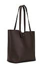 view 3 of 4 Natural Grain Leather Manhattan Tote in Maple