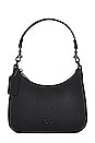 view 2 of 6 Hobo Crossbody Bag in Black