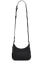 view 6 of 6 Hobo Crossbody Bag in Black