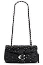 view 1 of 5 Crystal Rivets Quilted Tabby 20 Handbag in Lh Black