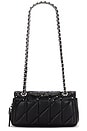 view 2 of 5 Crystal Rivets Quilted Tabby 20 Handbag in Lh Black
