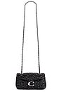 view 5 of 5 Crystal Rivets Quilted Tabby 20 Handbag in Lh Black
