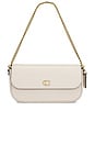 view 2 of 6 Refined Calf Leather Essential Flap Chain in Chalk