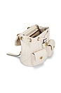 view 4 of 4 Quilted Leather Tabby Backpack in Chalk