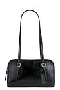 view 1 of 4 Originals Crinkle Swing Zip Bag in Black