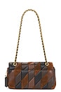 view 2 of 5 Patchwork Tabby Shoulder Bag 26 in Maple Shadow Brown