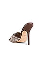 view 3 of 5 Leather Buckle Mule in Khaki