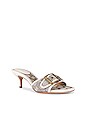 view 2 of 5 Margot Sandal in Chalk & Stone