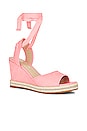 view 2 of 5 Page Wedge in Flower Pink
