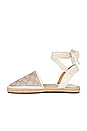 view 5 of 5 Corrine Espadrille in Chalk & Stone