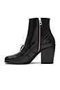 view 5 of 5 Western Buckle Bootie in Black