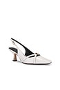 view 2 of 5 Rowyn Leather Slingback in Optic White